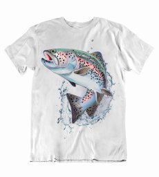 Pánske tričko skákajúca ryba