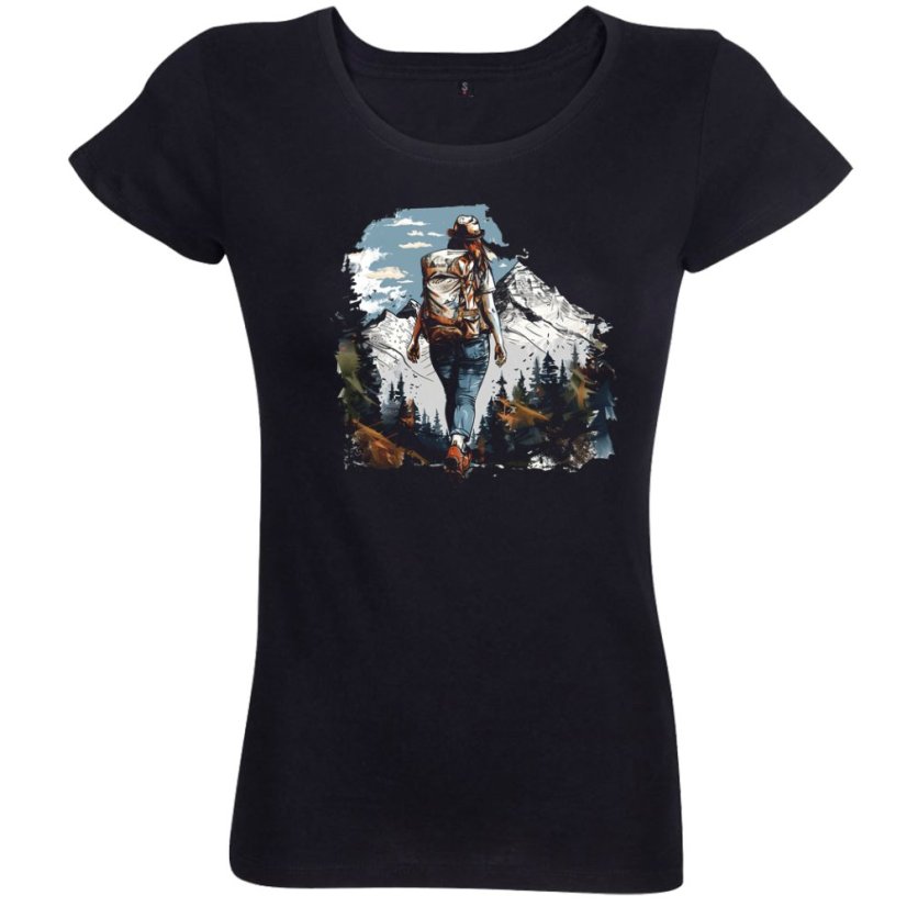 Dámske tričko Sloboda v každom kroku