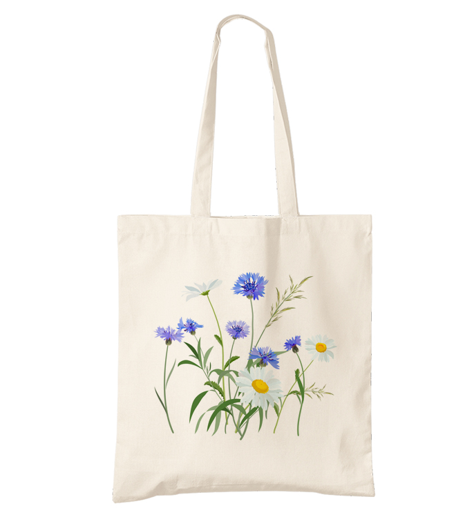 Bavlněná taška Fialová harmonie