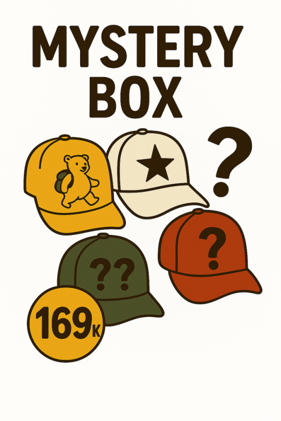 Kšiltovka MYSTERY BOX – nech se překvapit!