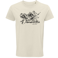 Pánske BIO tričko Dobrodružstvo začína