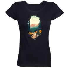 Dámske tričko Pedálmi k slobode