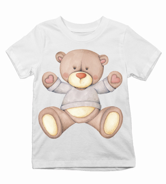 Detské tričko sediaci macko