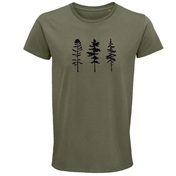 Pánske BIO tričko 3 stromy