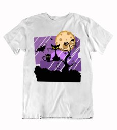 Pánske tričko Mačka a sova