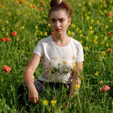 Dámske BIO tričko púpava na lúke