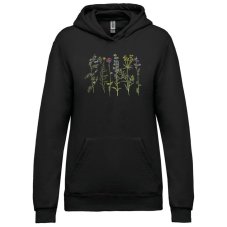 Dámska mikina s kapucňou Herbár