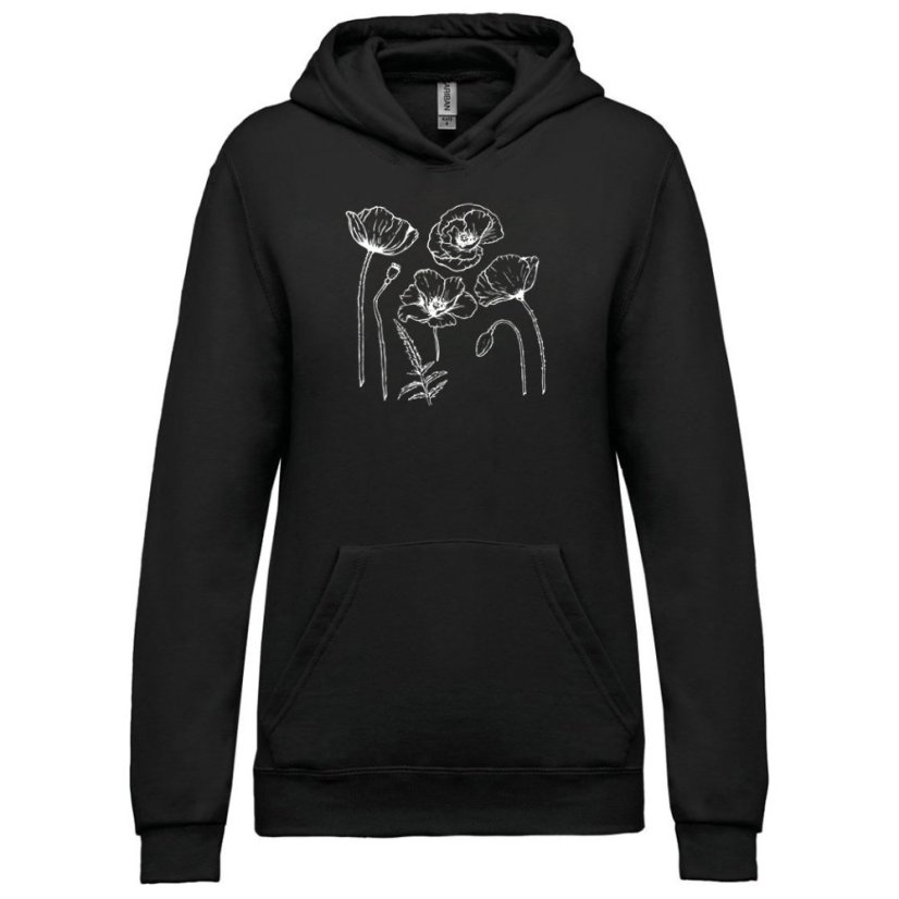 Dámska mikina s kapucňou Maky