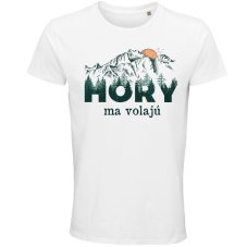 Pánske BIO tričko Hory ma volajú farebné
