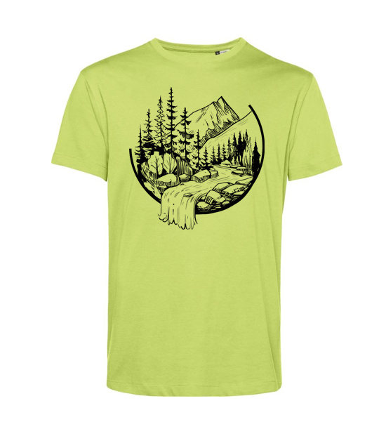 Pánske BIo tričko príroda v kruhu