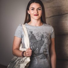 Dámske BIO tričko Kamzíky na horách