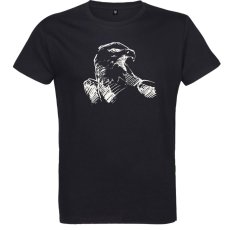 Pánske tričko Orol hlava skica