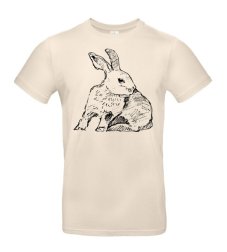 Pánske tričko Zajac skica