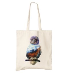 Bavlněná taška Malovaná sova