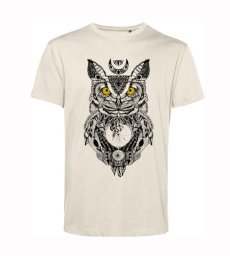 Pánske tričko Sova aztécke vzory
