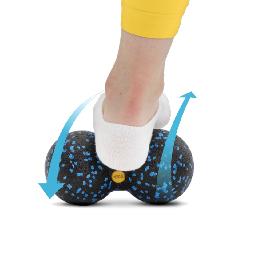 Dvojitý masážní míč EPP 12 cm