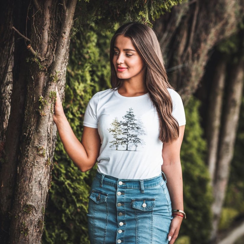 Dámske tričko Stromy