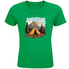 Detské tričko Kempovanie