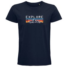 Pánske tričko Explore čierne