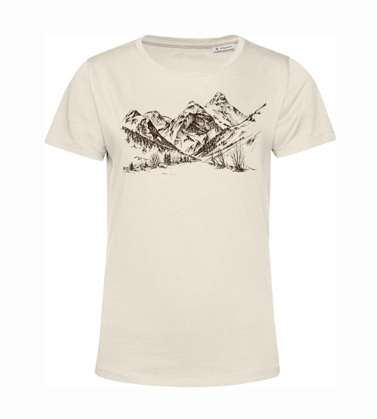 Dámske tričko cesta do hôr