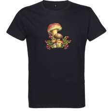 Pánske tričko hríby