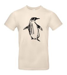 Pánske tričko Tučniak skica