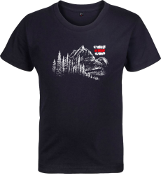Detské tričko Hory a turistická značka