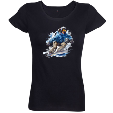 Dámske tričko Snowboard