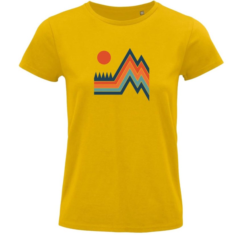 Dámske tričko Retro príroda