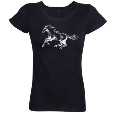 Dámske tričko Kôň skica