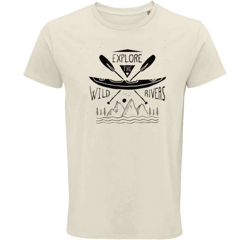 Pánske tričko Explore the Wild Rivers