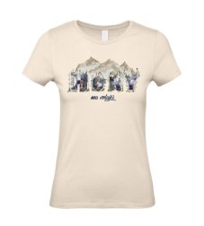 Dámske tričko hory ma volajú noc