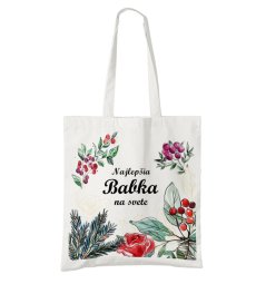 BIO bavlnená taška babka