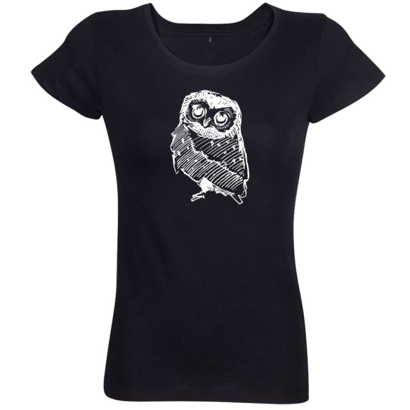 Dámske tričko Sova