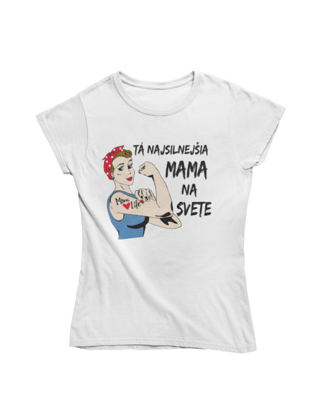Dámske  tričko Super mama