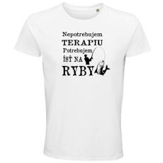 Pánske tričko potrebujem ísť na ryby
