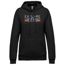 Dámska mikina s kapucňou Explore