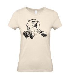 Dámske tričko orol skica