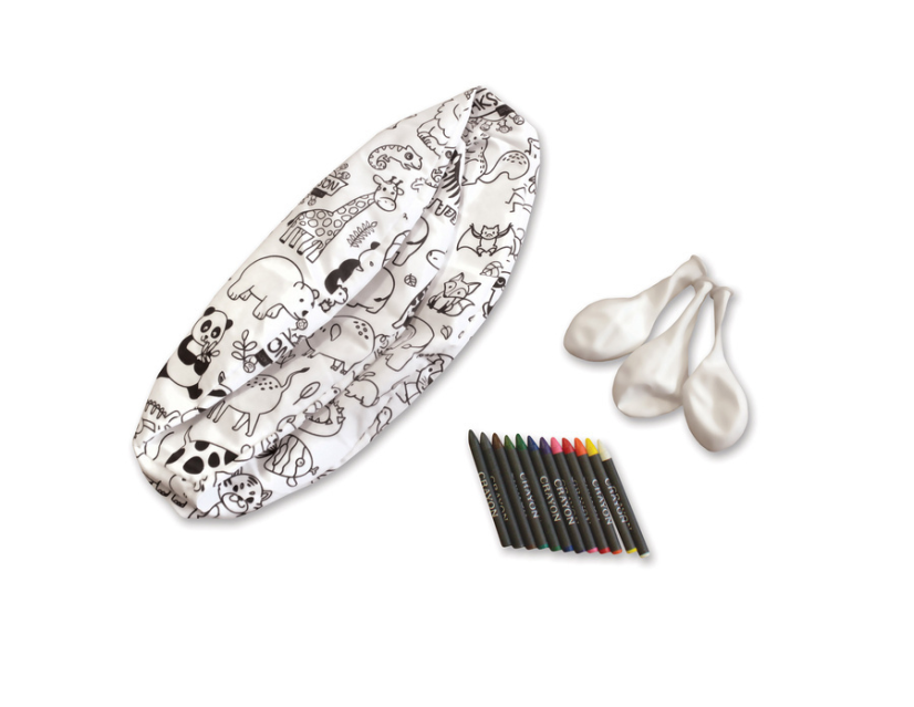 Balónová lopta na vymaľovanie – Vesmír 30 cm