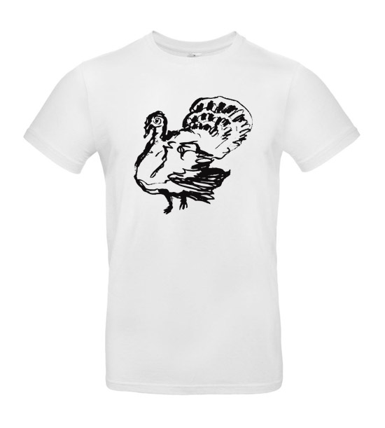 Pánske tričko Morka skica