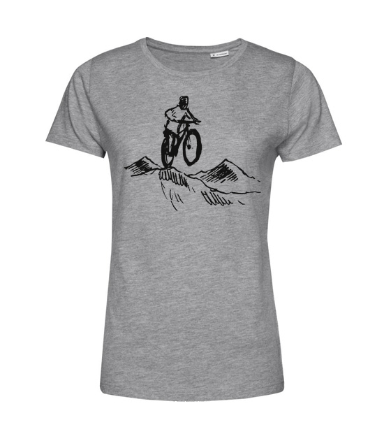 Dámske BIO  tričko horská cyklistika