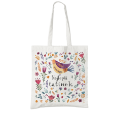 Taška Nejlepší tatínek, ptáček a kvítky