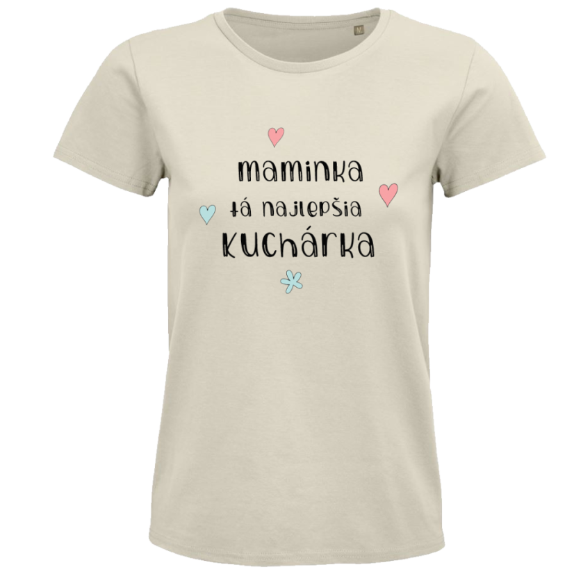 Dámske tričko maminka ta najlepšia kuchárka