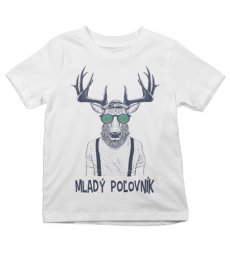 Detské tričko mladý poľovník