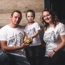 Pánske BIO tričko hory ma volajú ceduľka pri ceste VÝPREDAJ