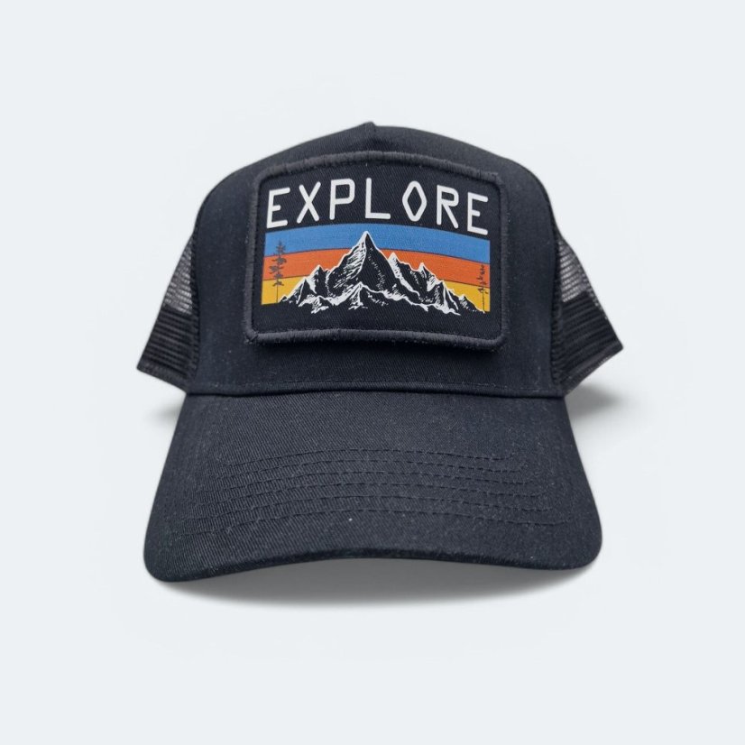 Šiltovka Go - Explore - Veľkosť: Universal, Farby: Čierna