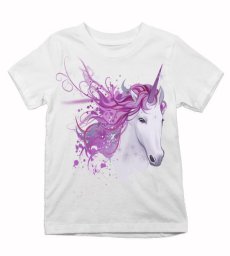 Detské tričko jednorožec ružový
