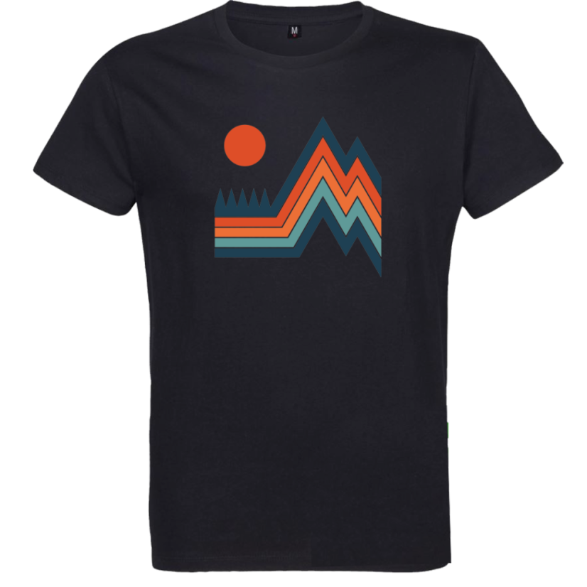 Pánske tričko Retro príroda