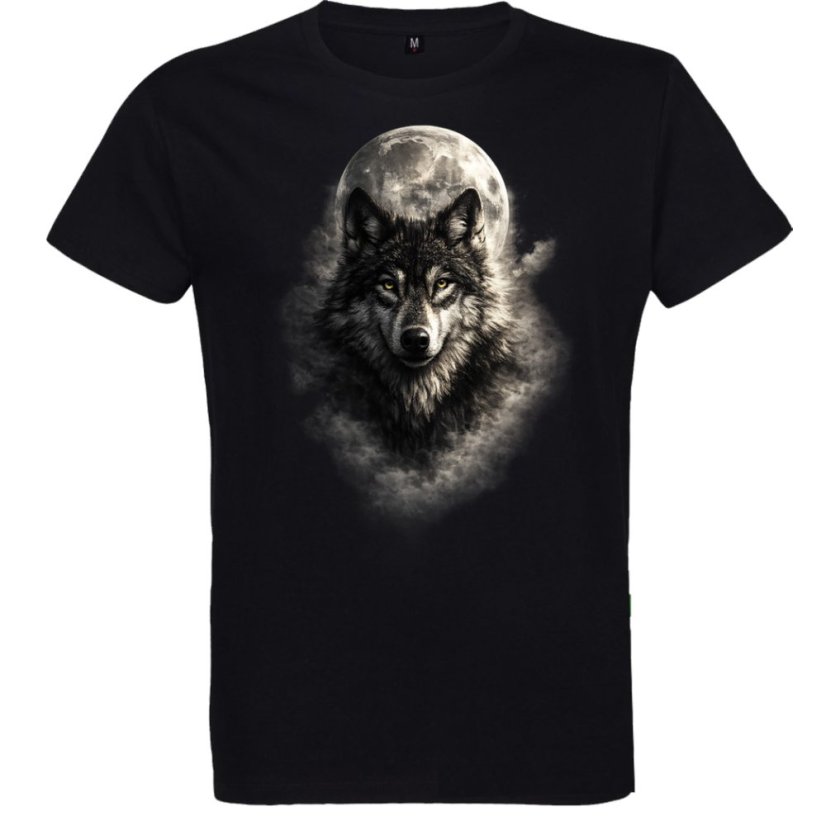 Pánske tričko Vlk v hmle