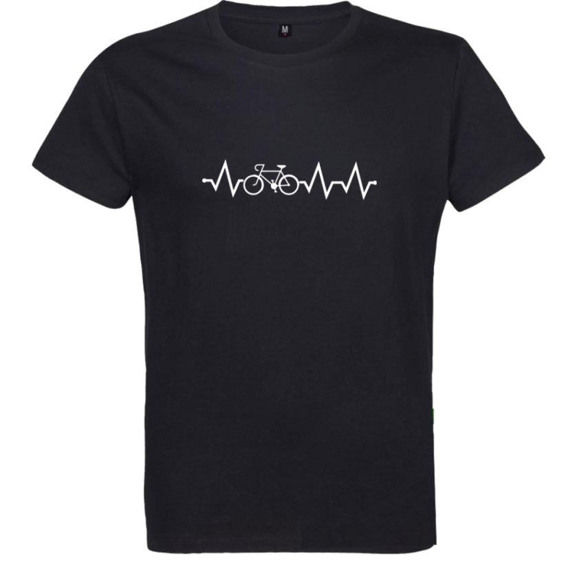 Pánske tričko bicykel EKG